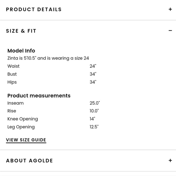 Agolde Riley High Rise Straight Crop in Clear Skies - Picture 4 of 10